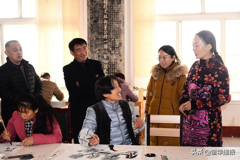 山东茌平：学习董庄中堂画绘画技艺免费，每天还补助5元钱