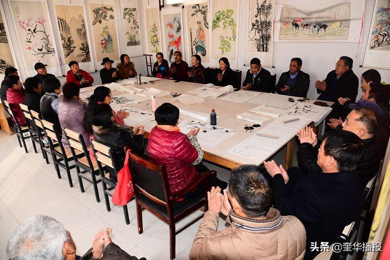 山东茌平：学习董庄中堂画绘画技艺免费，每天还补助5元钱