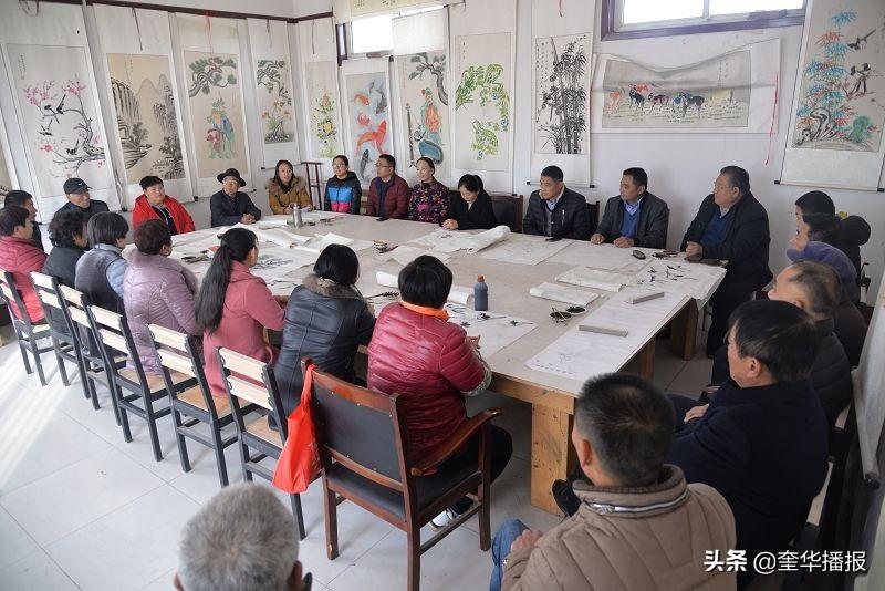 山东茌平：学习董庄中堂画绘画技艺免费，每天还补助5元钱