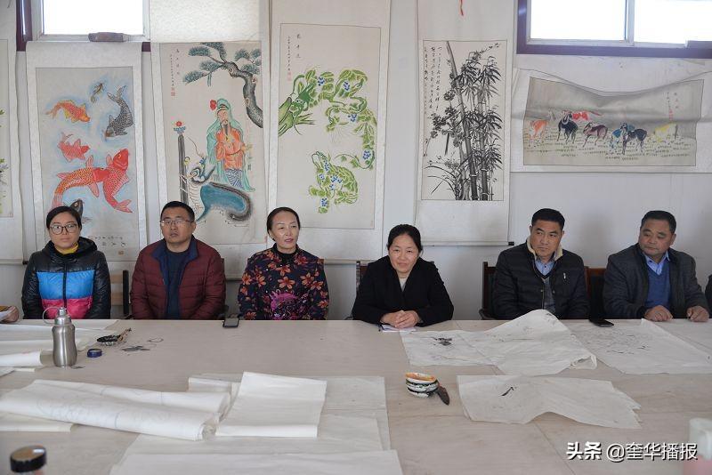 山东茌平：学习董庄中堂画绘画技艺免费，每天还补助5元钱