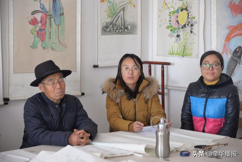 山东茌平：学习董庄中堂画绘画技艺免费，每天还补助5元钱